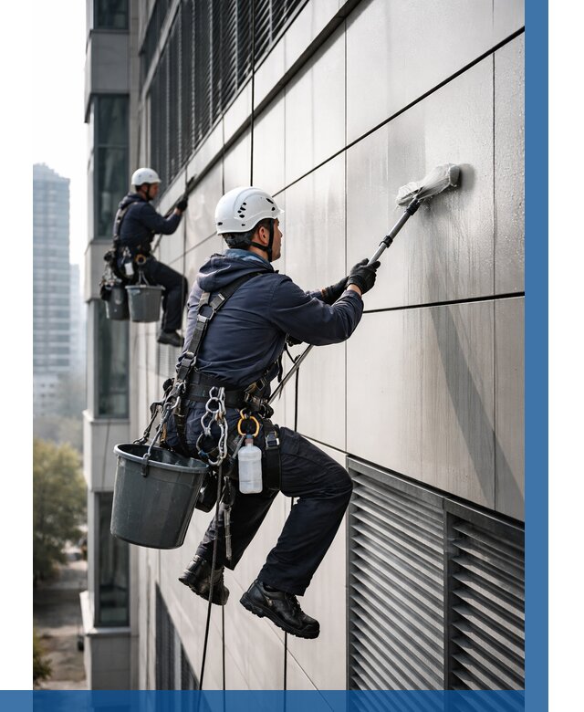 Мойка вентилируемого фасада в Протвине от 254 р. | ВЫСОТНИК-Прн