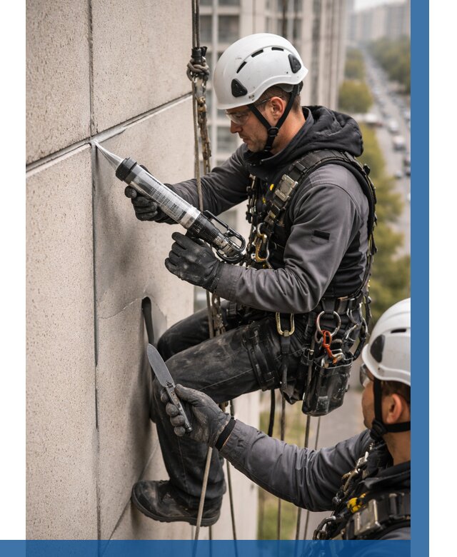 Первичная герметизация швов в Протвине от 611 р. | ВЫСОТНИК-Прн