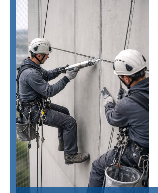 Первичная герметизация швов фасадов и кровель в Протвине