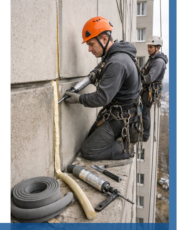 Теплый шов межпанельные швы в Протвине от 712 р. | ВЫСОТНИК-Прн