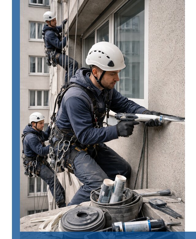 Герметизация швов лоджии в Протвине профессионально и надежно