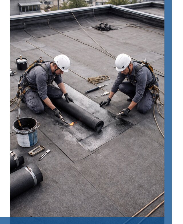 Ремонт мягкой кровли под ключ в Протвине от 712 р. | ВЫСОТНИК-Прн