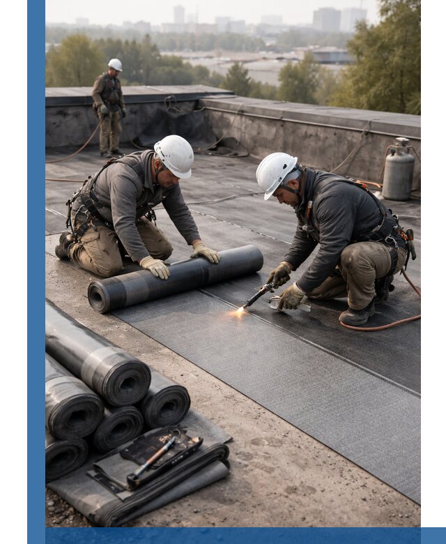 Монтаж мягкой кровли в Протвине профессионально и надежно