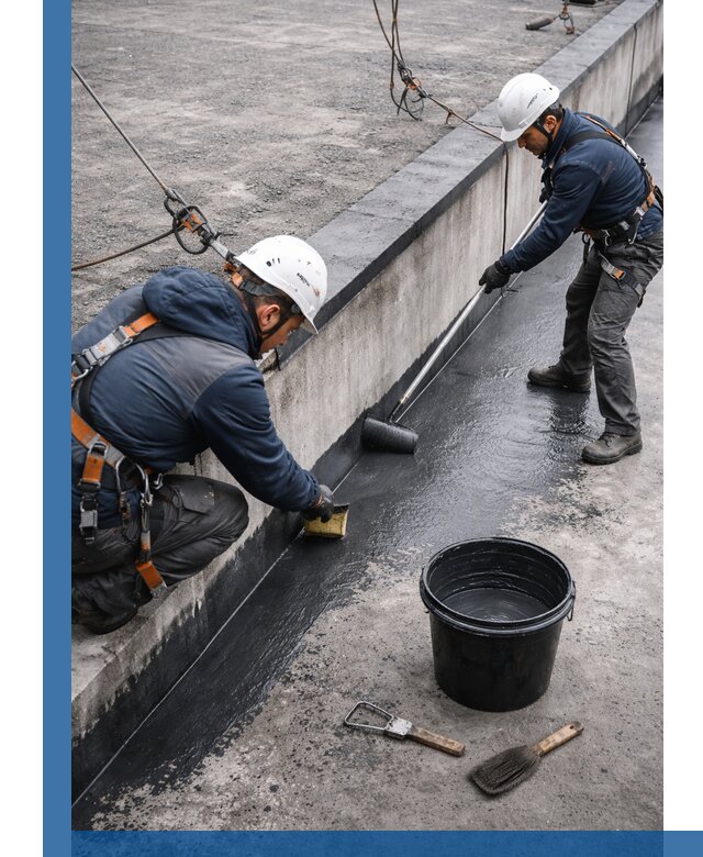 Гидроизоляция кровли жидкой резиной профессионально в Протвине