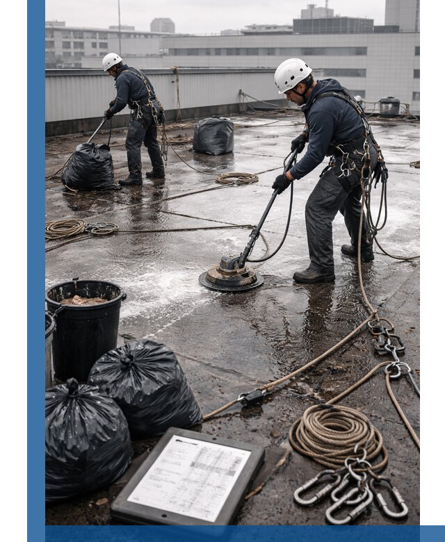 Плановая очистка кровли по графику в Протвине для безопасности