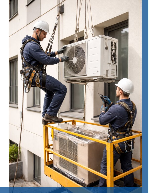 Демонтаж внешнего блока кондиционера в Протвине от 3561 р. | ВЫСОТНИК-Прн