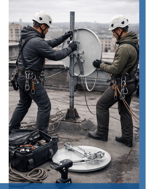 Демонтаж антенн на крыше в Протвине от 4579 р. | ВЫСОТНИК-Прн