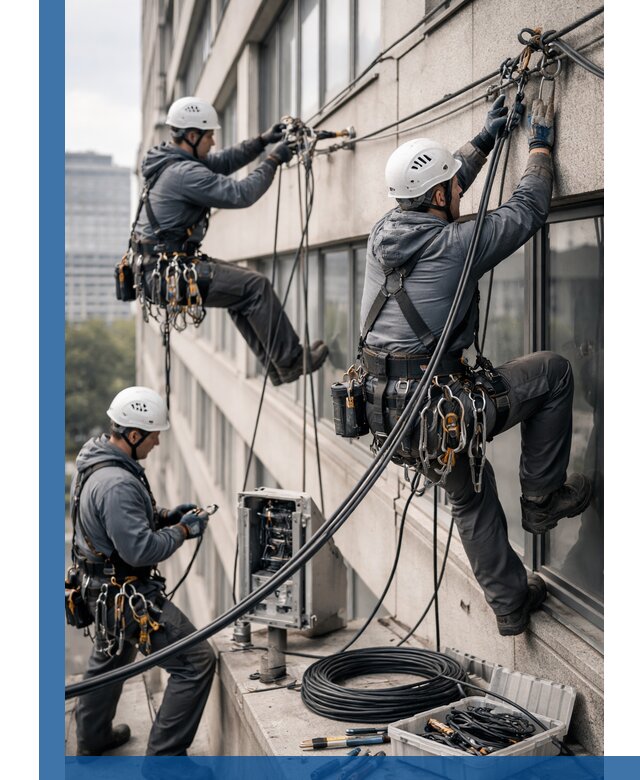 Прокладка оптоволоконного кабеля в Протвине под ключ с тестированием