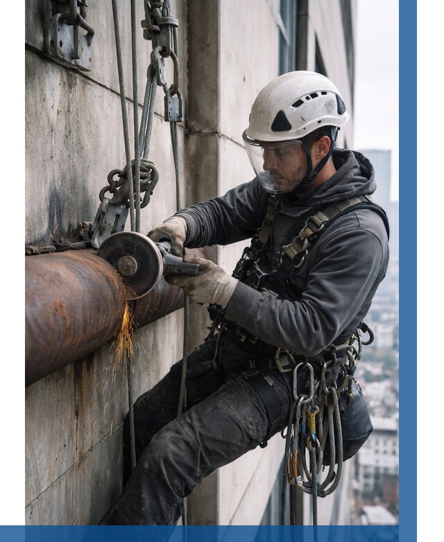 Резка металла на высоте в Протвине по цене от 4579 р. | ВЫСОТНИК-Прн