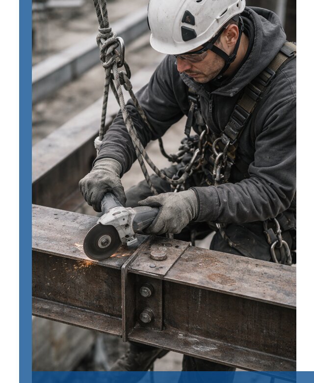 Резка металла на высоте в Протвине для зданий и конструкций