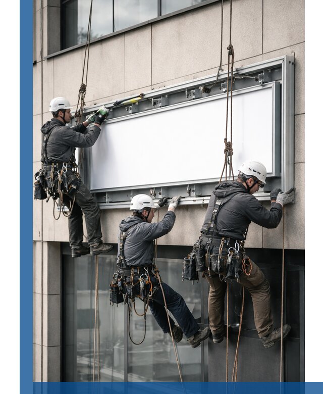 Профессиональный монтаж светового короба под ключ в Протвине
