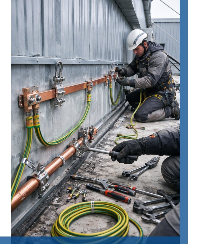 Монтаж заземления здания в Протвине от 25438 р. | ВЫСОТНИК-Прн