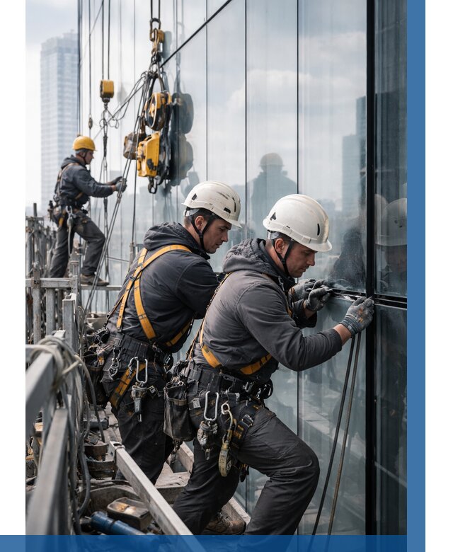 Структурное остекление фасадов в Протвине от 9666 р. | ВЫСОТНИК-Прн