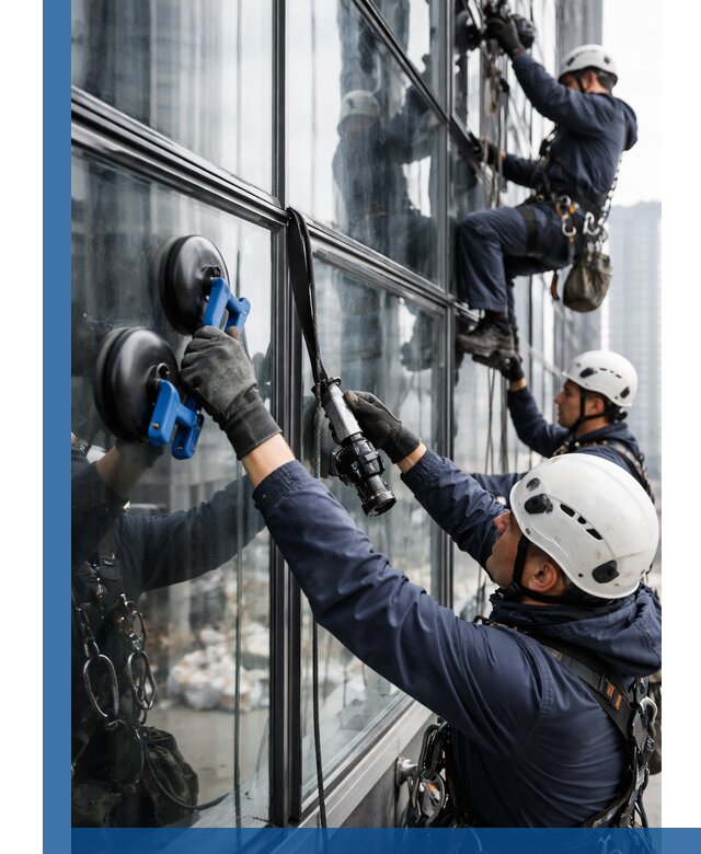 Радиусное остекление фасадов под ключ в Протвине с гарантиями