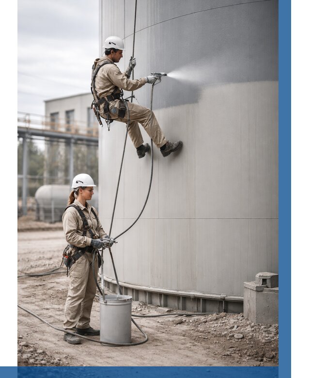 Покраска резервуаров в Протвине от 1221 р. | ВЫСОТНИК-Прн — заказать