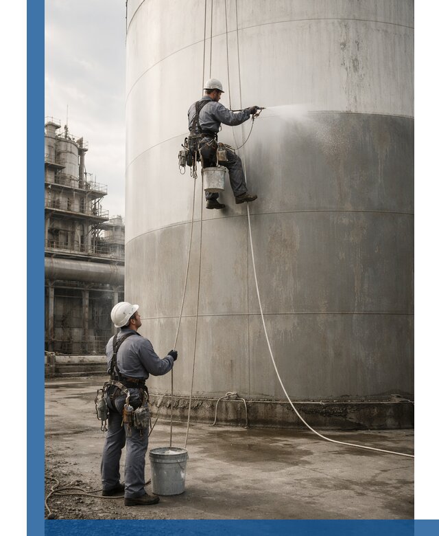 Покраска стальных резервуаров и емкостей в Протвине профессионально