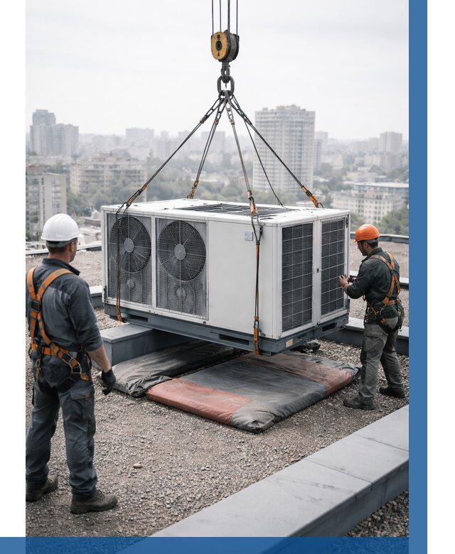 Подъем груза на крышу в Протвине от 5088 р. | ВЫСОТНИК-Прн заказать