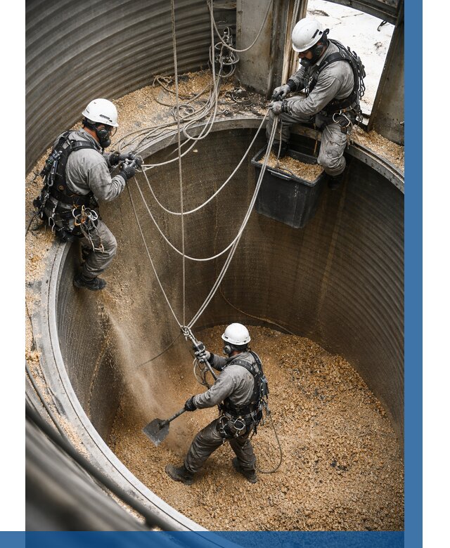 Чистка зерновых бункеров в Протвине от 12210 р. | ВЫСОТНИК-Прн