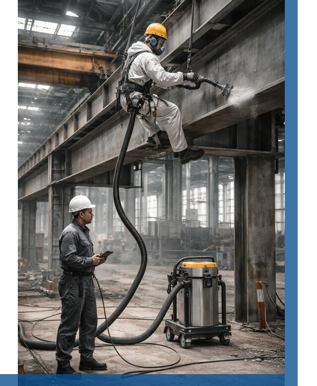 Обеспыливание конструкций в цехе в Протвине от 4274 р. | ВЫСОТНИК-Прн