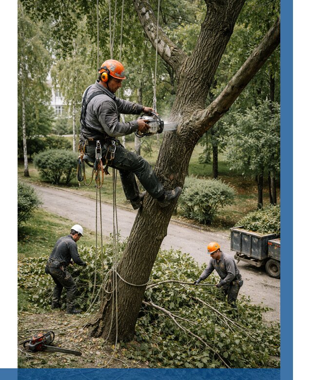 Кронирование деревьев в Протвине от 6614 р. | ВЫСОТНИК-Прн