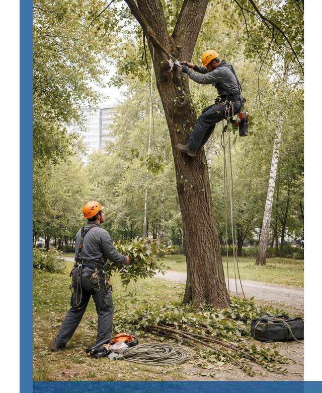 Санитарная обрезка деревьев в Протвине, профессионально и безопасно