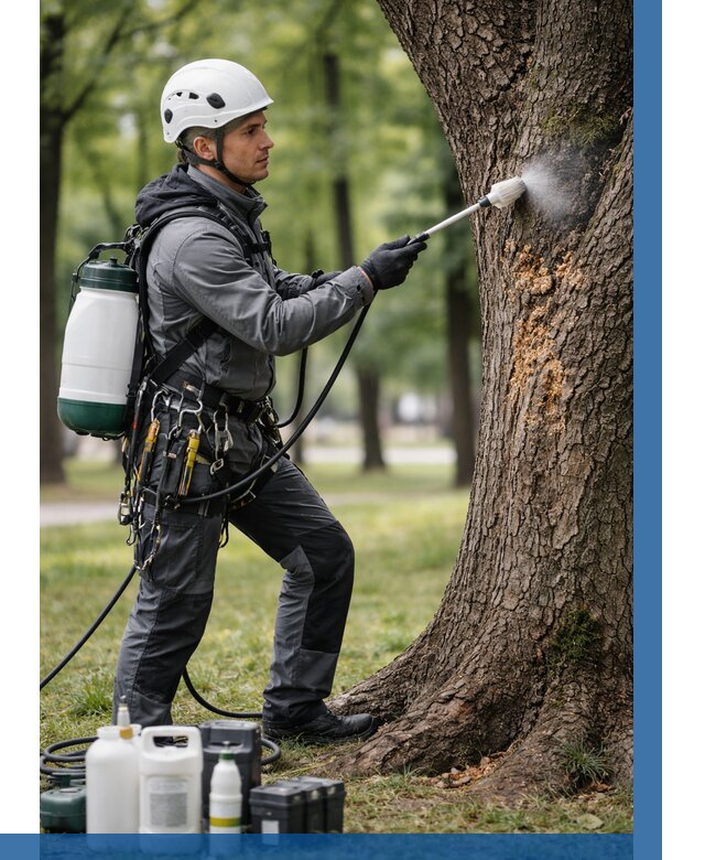 Обработка деревьев от вредителей в Протвине от 4579 р. | ВЫСОТНИК-Прн