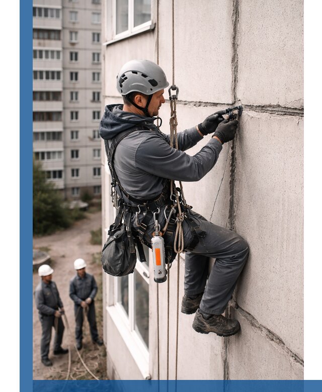 Обследование межпанельных швов и герметизация в Протвине
